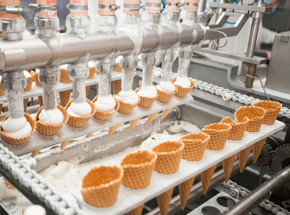 Оборудование для производства мороженого из Китая поставка с ПЭК Гуанчжоу в Россию