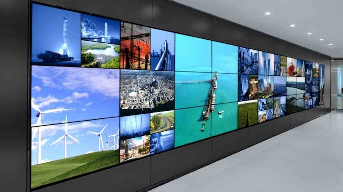 Доставка из Китая в Россию Видеостена через ПЭК карго Гуанчжоу Китай