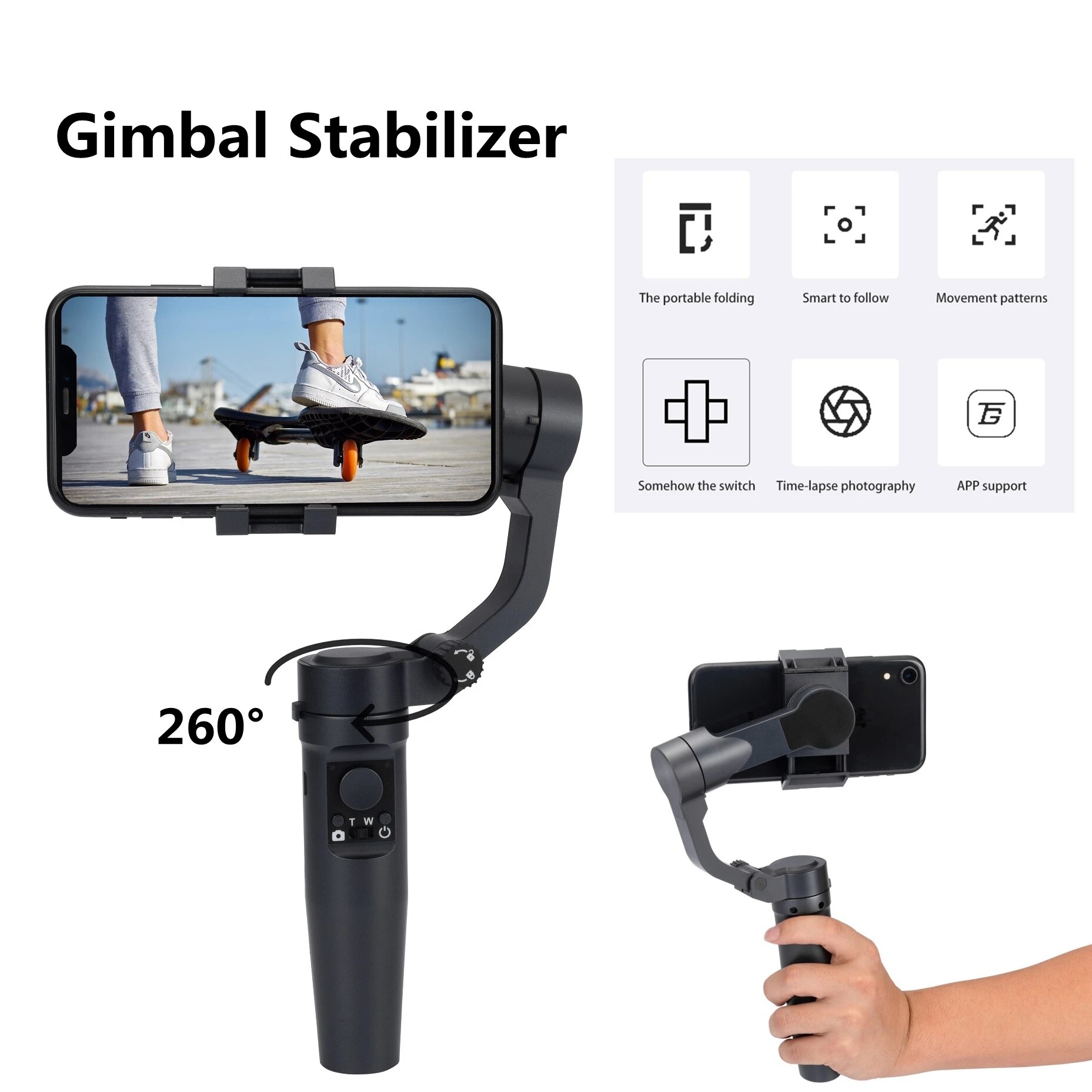 Доставка из Китая в Россию  стабилизаторов для смартфонов  через Карго  Гуанчжоу Китай